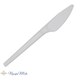 Нож пластиковый 150 мм ПС цвет Белый, Россия