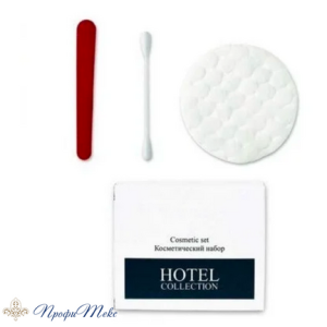 Косметический набор Hotel Collection Light (2 диска + 4 палочки+ пилочка 8 см, картон)