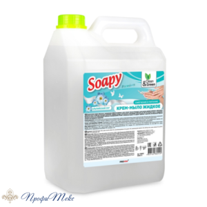 Крем-мыло жидкое Clean&Green «Soapy» Premium «альпийский луг» увлажняющее 5л