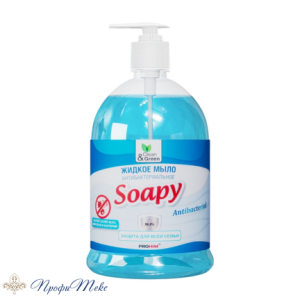 Жидкое мыло Clean&Green «Soapy» антибактериальное с дозатором 1л