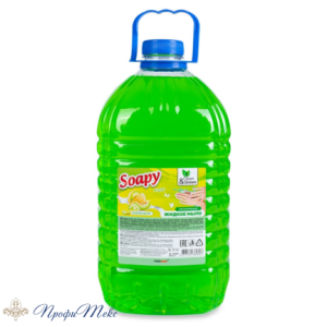 Жидкое мыло Clean&Green «Soapy» эконом «Зеленая дыня» 5л