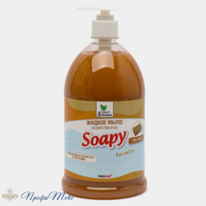 Жидкое мыло Clean&Green «Soapy» хозяйственное с дозатором 1л